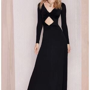 After Party/Nastygal Vintage Knot Me Cutout Dress